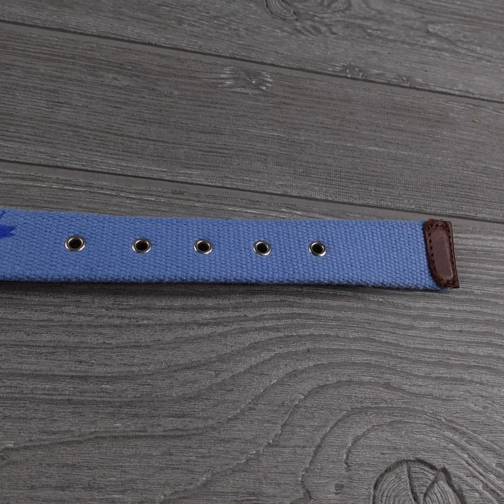 Reel Point Ocean Reef ClubGolf Belt Made in USA Boy's Size Large Blue